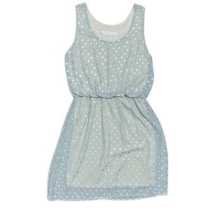 Peaches N Cream Polka Dot Dress Size Small